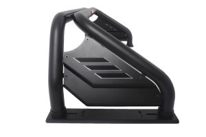 Nissan Titan Sport Bar - Dee Zee - Louvered Side Panels - Black - `99-`23